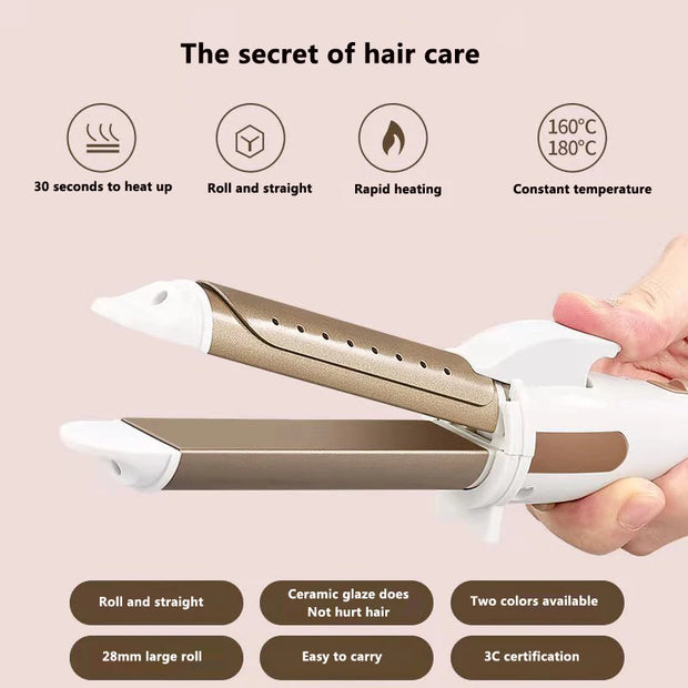 Automatic Hair Curler: Professional Corrugation Flat Iron