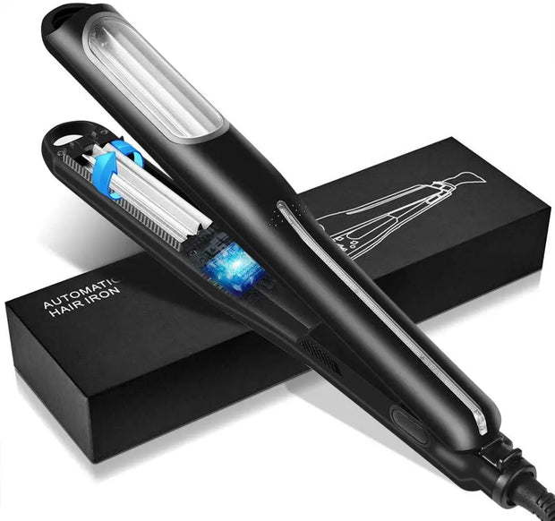 Professional Automatic Hair Curler & Corrugated Flat Iron