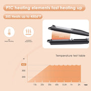 Professional Automatic Hair Curler & Corrugated Flat Iron