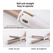 Automatic Hair Curler: Professional Corrugation Flat Iron