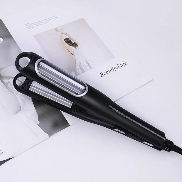 Automatic Hair Curler: Flat Iron & Waver Crimper