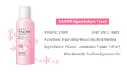 Japan Sakura Skincare Set: Cleanser, Serum & Sunscreen