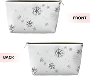 Snowflake Cosmetic Waterproof Makeup Pouch Bag