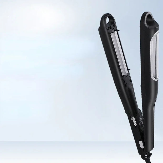 Automatic Hair Curler: Flat Iron & Crimper for Waves