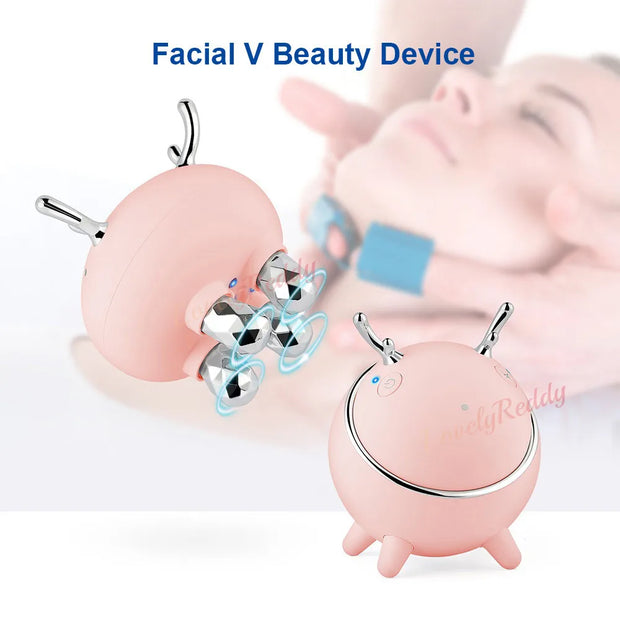 EMS Facial Massager: RF LED Therapy & Skin Tightening