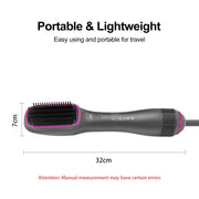 3-in-1 Hot Air Comb: Styling, Straightening & Curling