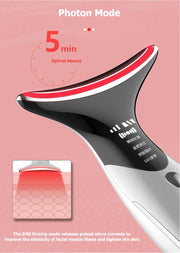 EMS Lifting Beauty Device: Neck & Face Anti-Wrinkle Massager