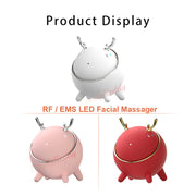 EMS Facial Massager: RF LED Therapy & Skin Tightening