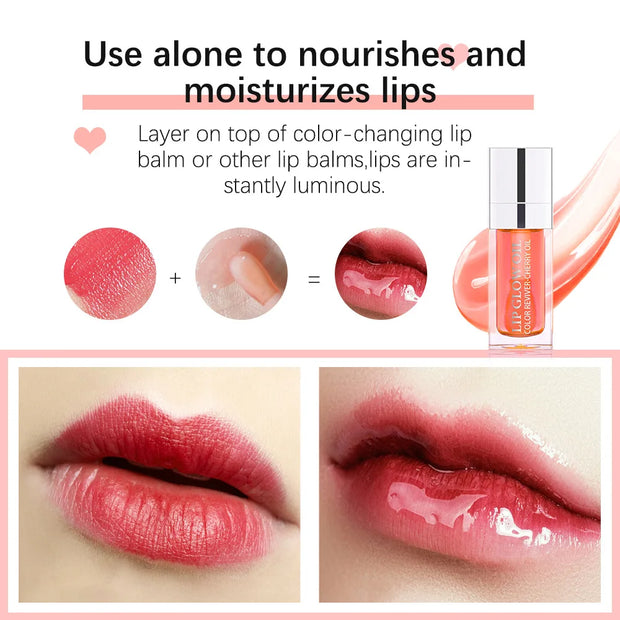 6ml Sext Lip Oil Hydrating Plumping Lip Coat For Lipstick Lipgloss Tinted Lip Plumper Serum Bb Lips Glow Oil Treatment