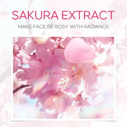 Japan Sakura Skincare Set: Cleanser, Serum & Sunscreen