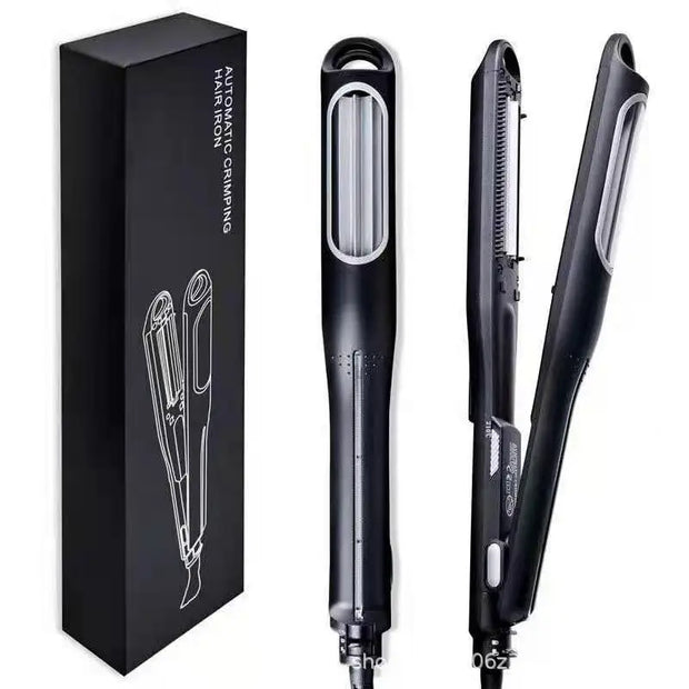 Automatic Hair Curler: Flat Iron & Waver Crimper