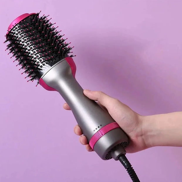 3-in-1 Hot Air Brush: Styling, Straighten, Curl