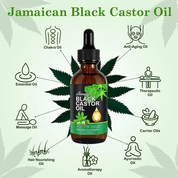 Organic Jamaican Black Castor Oil Hair & Skin Care