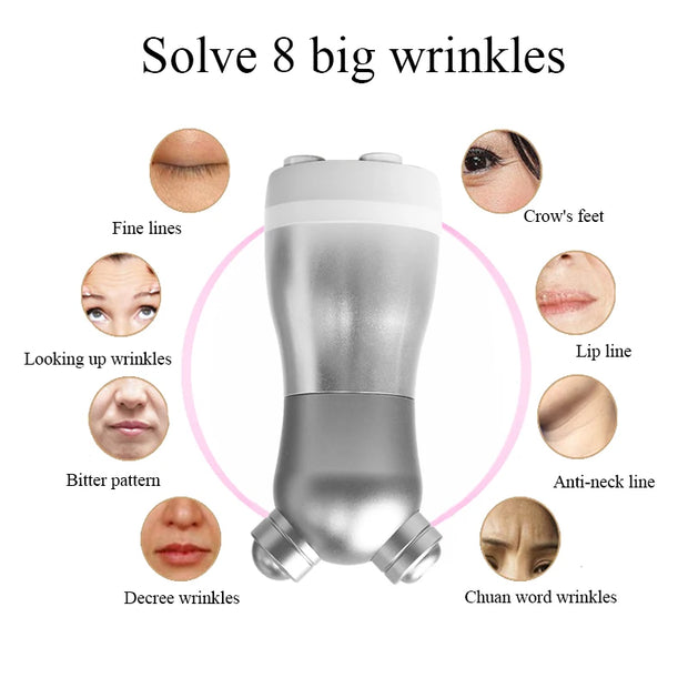 EMS Microcurrent Face Lift Device: LED Anti-Aging Therapy