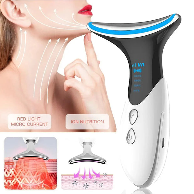 EMS Lifting Beauty Device: Neck & Face Anti-Wrinkle Massager