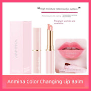 Anmyna Lip Balm: Moisturizing, Color-Changing Pink